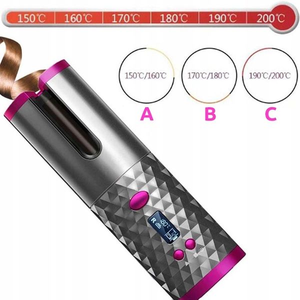 AUTOMATYCZNA LOKÓWKA DO WŁOSÓW Z POWŁOKĄ CERAMICZNĄ LCD zdjęcie 8