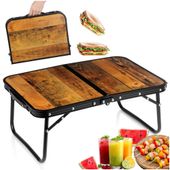 Stół Turystyczny Stolik Składany Rozkładany Kempingowy Ogrodowy 60x40x25 cm