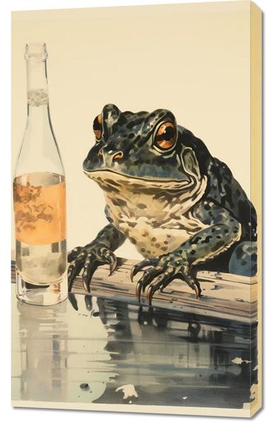 Obraz 60x100cm Refleksje Błotniaka zdjęcie 1