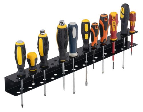 Wieszak ścienny na 24 narzędzia szyna CARMIN na Arena.pl