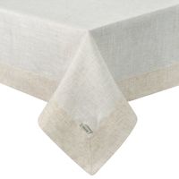 Obrus dekoracyjny NATU-10 140x220 naturalny z delikatna lamówką