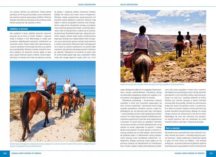 Atlas jeździectwa konie techniki jazdy porady KSIĄŻKA NA PREZENT Bojarczuk zdjęcie 5