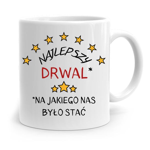 Dla Drwala Kubek Na Prezent Najlepszy Drwal Z Nadrukiem Ze Zdjęciem zdjęcie 1