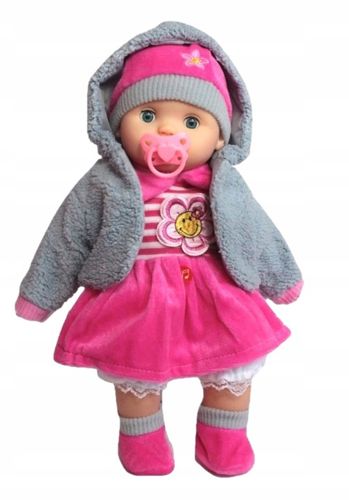 LALKA BOBAS MÓWI ŚPIEWA ZAMYKA OCZKA + AKCESORIA na Arena.pl