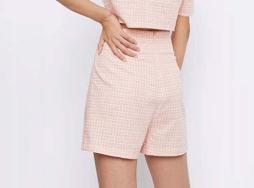 Spodenki Glamorous Peach Grid Shorts 46 na Arena.pl