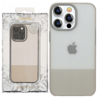 kingxbar plain series etui pokrowiec do iphone 13 pro silikonowa