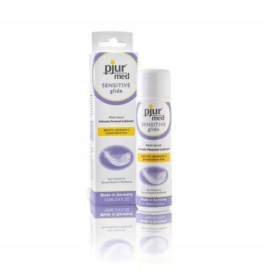 pjur med SENSITIVE Glide Waterbased 100 ml zdjęcie 4