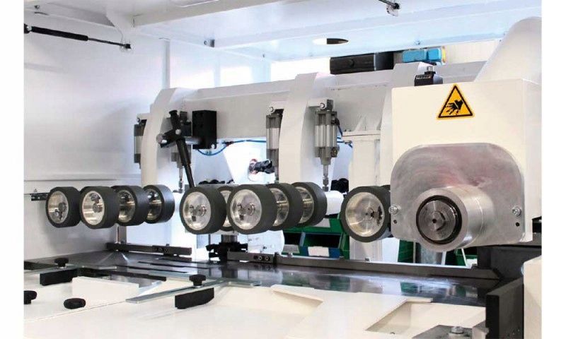 Strugarka czterostronna listwiarka P.MAX 4+2 dolna zdjęcie 6