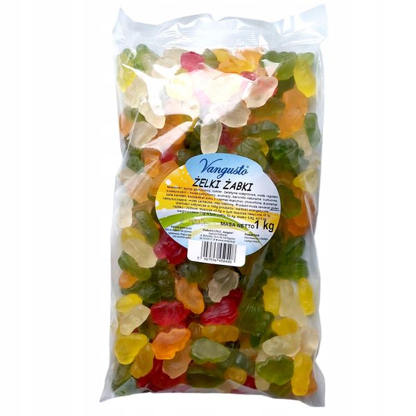 ŻELKI Vangusto 1000g ŻABKI zdjęcie 1