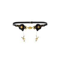 pas mystic bond collection - belt with labia extender clamps upko