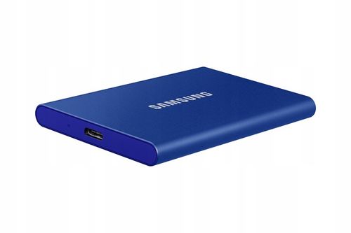 Dysk zewnętrzny Samsung SSD T7 Portable 1TB MU-PC1T0H/WW niebieski na Arena.pl