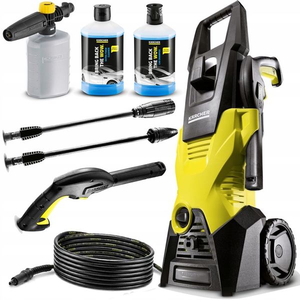 MYJKA CIŚNIENIOWA KARCHER K 3 QUICK CONNECT 120 BAR ZESTAW RM +LANCA PIANY zdjęcie 1