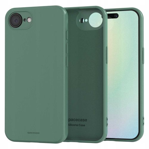 Spacecase Silicone Case 3.0 Iphone 16E Dark Green na Arena.pl
