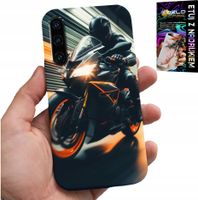 ETUI DO HUAWEI P30 - MOTOCYKLISTA MOTOR FAN MOTOCYKL + SZKŁO