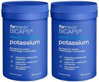 2x ForMeds Bicaps Potassium 360 mg 60 kaps Potas Ciśnienie krwi Glikogen