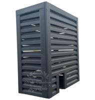 Osłona pompy ciepła 110x50x150 cm antracyt ID489