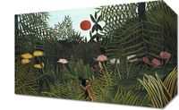 Obraz 30x20cm Virgin Forest, Rousseau Vintage do Salonu