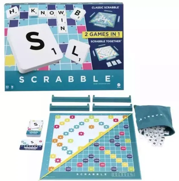 Scrabble 2w1 (węgierska wersja językowa) zdjęcie 1