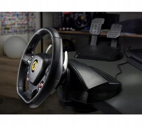 Kierownica + pedały Thrustmaster T80 Ferrari 488 GTB PC PS4 na Arena.pl