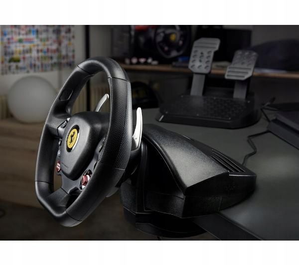 Kierownica + pedały Thrustmaster T80 Ferrari 488 GTB PC PS4 zdjęcie 6