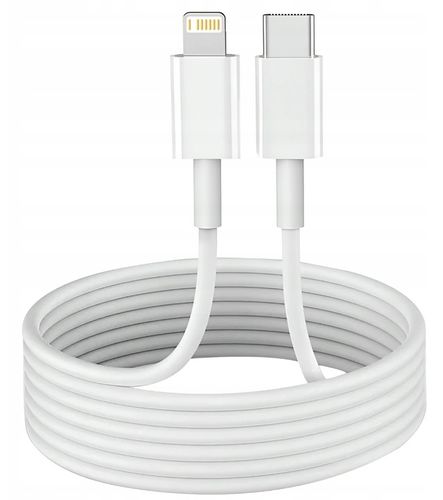 SZYBKA ŁADOWARKA DO IPHONE KOSTKA 20W + KABEL 2M / USB-C - IPHONE LIGHTING na Arena.pl