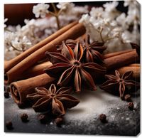 Obraz 90x90cm Aromatyczna Symfonia