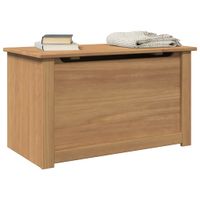 Skrzynia z wiekiem Panama, 79x42x46 cm, lite drewno sosnowe