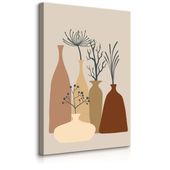 Obraz Na Płótnie Rośliny Styl Boho Minimalizm Martwa Natura 50cm x 70cm