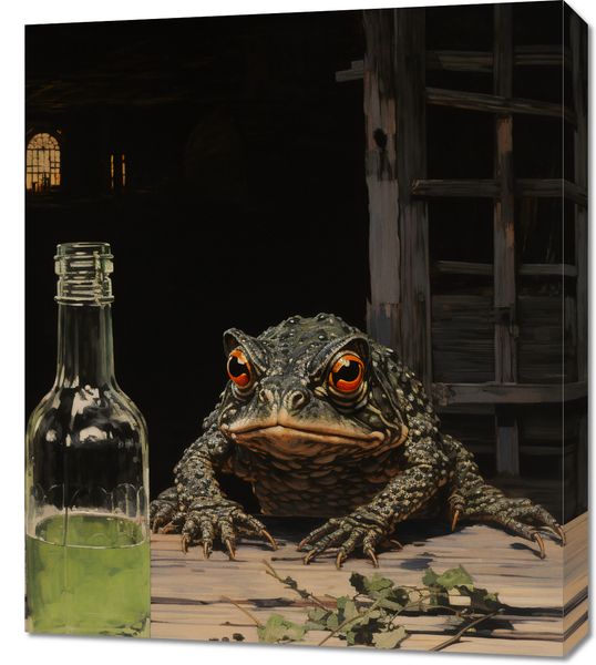 Obraz 60x70cm Oczekiwanie w Półmroku zdjęcie 1