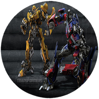 Opłatek na tort Transformers