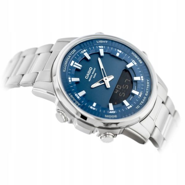 ZEGAREK MĘSKI CASIO AMW-880D-2A1 + BOX +GRAWER zdjęcie 10