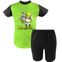 Krótka Piżama dziecięca Shrek