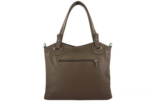 Codzienna duża torebka damska - Beżowa ciemna na Arena.pl