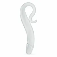 glas szklany model no. 14 - anatomiczna forma, transparentny, 21 cm