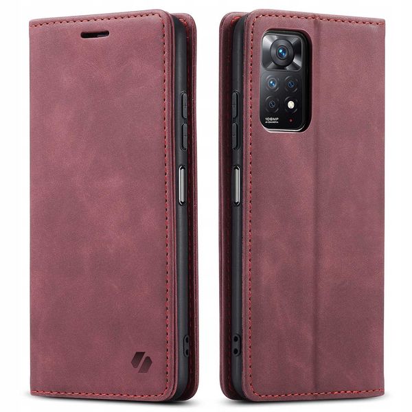 Spacecase Wallet Redmi Note 11 Pro 5G Red zdjęcie 7