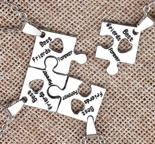 ŁAŃCUSZKI 4 sztuki BEST FRIENDS DLA PRZYJACIÓŁEK zdjęcie 2