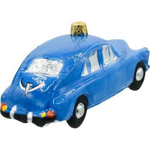 Bombka choinkowa ręcznie malowana: Klasyczne Auto w błękicie na Arena.pl