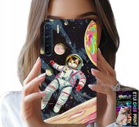 ETUI DO OPPO A91 - KOCI ASTRONAUTA KOT KOSMOS OBUDOWA CASE