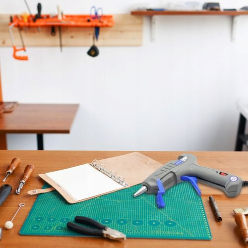 PISTOLET DO KLEJU NA GORĄCO DO KLEJENIA KLEJARKA MOCNY 60W + 20X KLEJ na Arena.pl