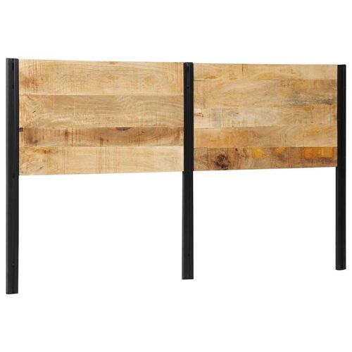 Zagłówek 180 cm lite drewno mango i żelazo na Arena.pl