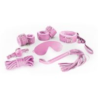 crushious dungeons & maidens bdsm kit pink