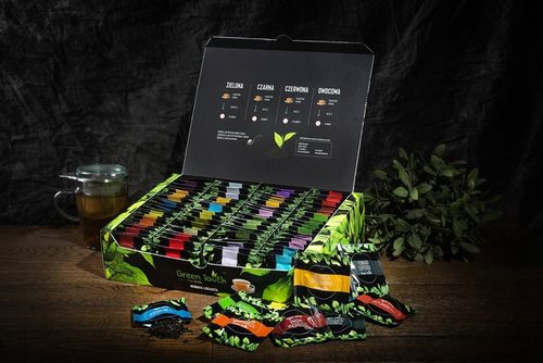 Zestaw herbat 100 saszetek Green Touch liściasta na Arena.pl
