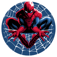 Opłatek na tort Spider Man Człowiek Pająk Postać Bohater Avengers