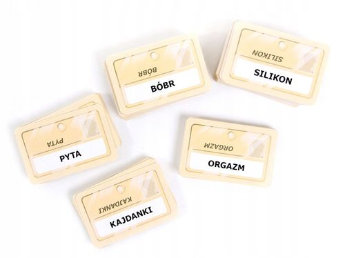 Tajniacy Bez Cenzury gra planszowa polegająca na skojarzeniach 4 - 8 osób, na Arena.pl