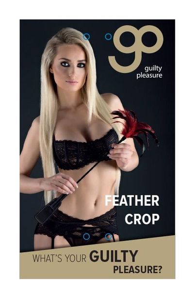 Gp Feather Crop Black/Red zdjęcie 1