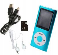 ODTWARZACZ MP4 MP3 MENU PL RADIO DYKTAFON SD 8GB