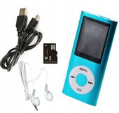 ODTWARZACZ MP4 MP3 MENU PL RADIO DYKTAFON SD 8GB