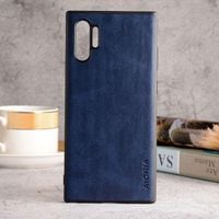 Etui AIORIA Vintage LEATHER do Samsung Galaxy Note 10 Plus niebieski