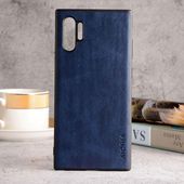 Etui AIORIA Vintage LEATHER do Samsung Galaxy Note 10 Plus niebieski