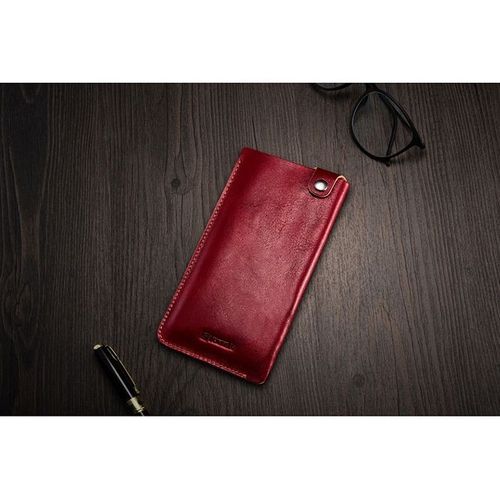 ICARER LEATHER POUCH IPHONE 7/8 RED na Arena.pl